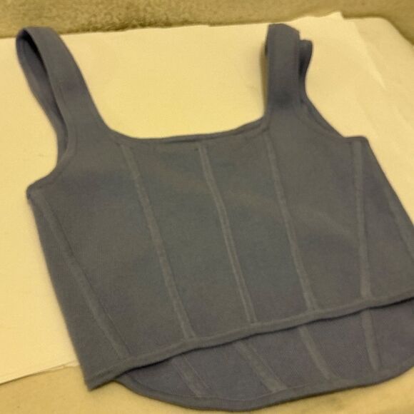 Aritzia Wilfred Cropped Tank knit  size M - Picture 4 of 8